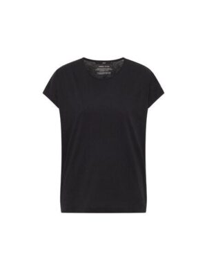 LANIUS Shirt mit überschnittener Schulter aus Bio-Baumwolle