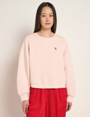 LANIUS Statement Sweatshirt (GOTS) aus Bio-Baumwolle und recyceltem Polyester