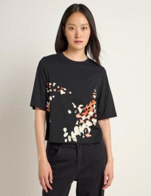 LANIUS Statementshirt BUTTERFLY aus Bio-Baumwolle