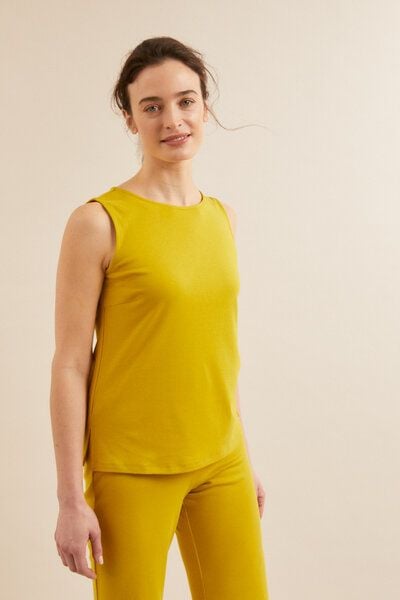 LANIUS Top aus Tencel Lyocell mit Bio-Baumwolle LANIUS Top aus Tencel Lyocell mit Bio-Baumwolle