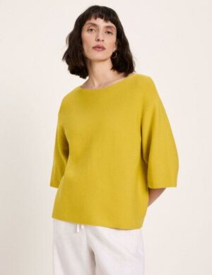 LANIUS U-Boot Pullover (GOTS) aus Bio-Baumwolle