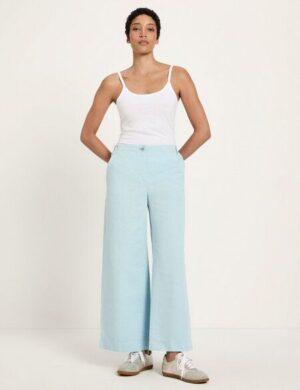 LANIUS Verkürzte Hose (OCS) aus Bio-Baumwolle und Leinen