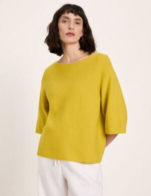 LANIUS U-Boot Pullover (GOTS) aus Bio-Baumwolle