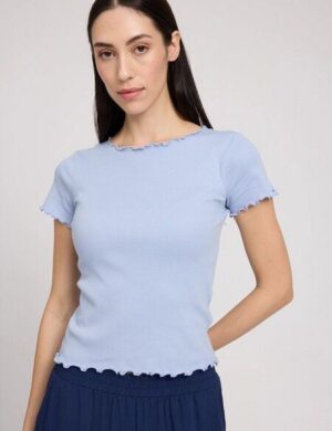 Mazine Babylock Hems T-Shirt – aus Bio-Baumwolle