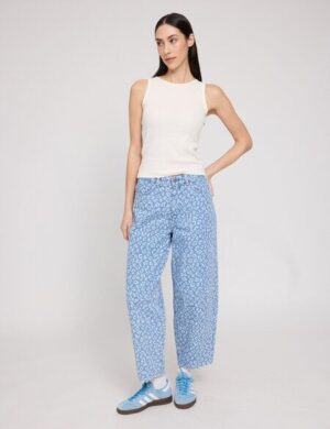 Mazine Denim Hose mit Barrel Leg