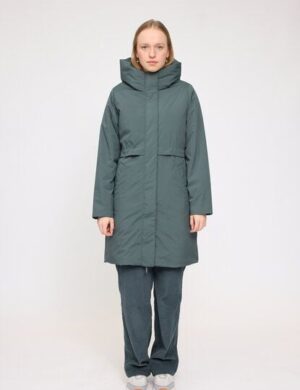 Mazine gefütterter Parka aus recykeltem Plastik