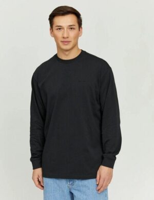 Mazine Langarmshirt Marek – aus Bio-Baumwolle