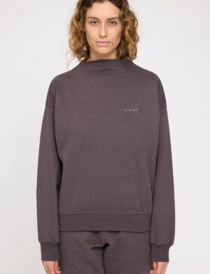Mazine Mock Turtleneck Sweatshirt – aus Bio-Baumwolle