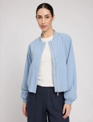 Mazine Short Cotton Bomber