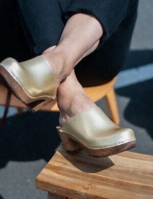 me&myClogs LIV Holzclogs mit Absatz