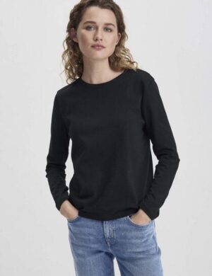 hessnatur Langarmshirt aus reiner Bio-Baumwolle