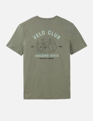 Herren T-Shirt aus Bio-Baumwolle – AGAVE VELO CLUB – recolution