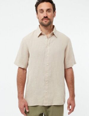 Givn Berlin Kurzarmhemd GBKODA aus Leinen