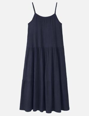 Damen Musselin Kleid aus Bio-Baumwolle – FELICIA – recolution