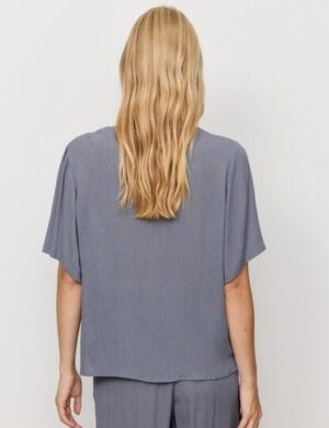 Damen Crinkle Bluse aus LENZING ECOVERO Viskose – SPIREA – recolution