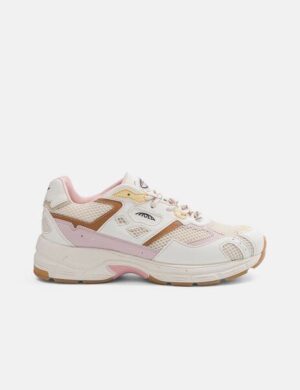 MoEa Sneakers Rush – Pink & Yellow – Pineapple