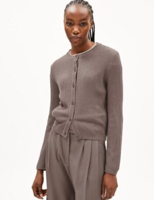 ARMEDANGELS RICALAA LINO Damen Strickjacke aus Leinen-Mix