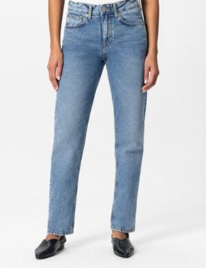 MUD Jeans Damen Jeans Easy Go – Stone Vintage