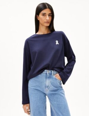 ARMEDANGELS ICONIC Å FIETAA Damen Longsleeve aus Bio-Baumwolle