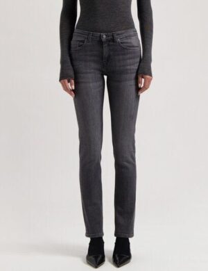 MUD Jeans Damen Jeans Faye Low Slim – Authentic