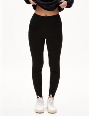 ARMEDANGELS FARIBAA LOGO – Damen Leggings aus Bio-Baumwoll Mix