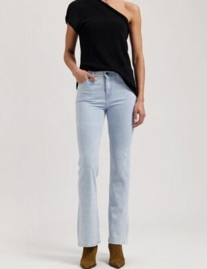 MUD Jeans Damen Jeans Flared Isy