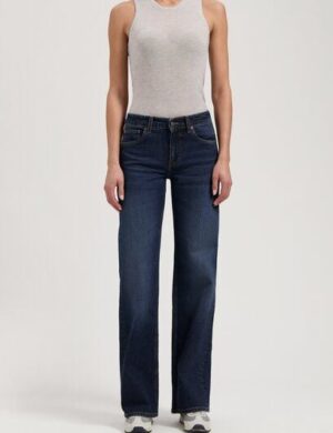 MUD Jeans Damen Jeans Loose Fit Cleo – Rustic