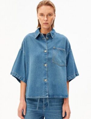 ARMEDANGELS DENIM Damen Jeans-Overshirt aus Baumwoll-Lyocell-Mix
