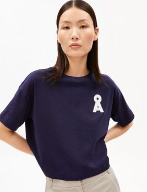 ARMEDANGELS ALBERTARAA Damen T-Shirt aus recyceltem Baumwoll Mix