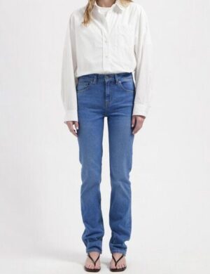 MUD Jeans Damen Jeans Slim Fit Logan – Fresh Fade