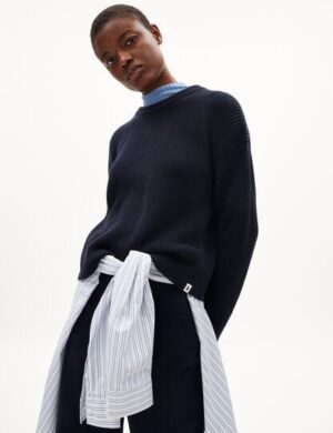 ARMEDANGELS NURIAAS – Damen Pullover Loose Fit aus Bio-Baumwolle