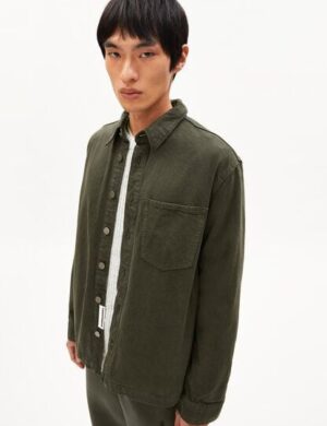 ARMEDANGELS YUNAAI Herren Overshirt aus recycelter Baumwolle