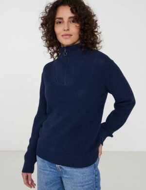 Damen Stricktroyer aus Bio-Baumwolle – NIGELLA – recolution