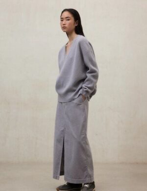 ECOALF Feincord-Rock NALA aus Biobaumwolle und rec. Baumwolle, Soft-Violet