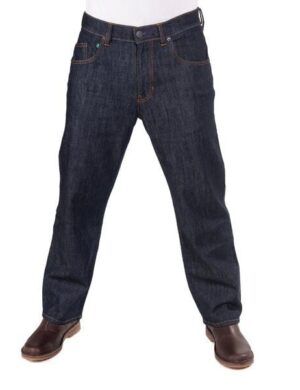 fairjeans Bio-Jeans LOOSE NAVY sitzt locker lässig, aus Bio-Baumwolle, fair produziert, GOTS