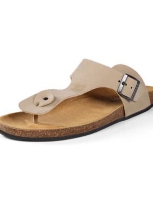 Fairticken THULAR vegane NoBuck Unisex Zehentrenner Sandale