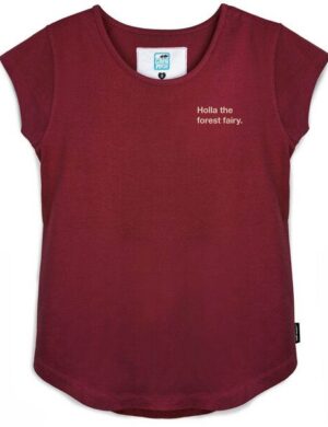 GARY MASH Shirt Asheville Holla the forest fairy. aus Bio-Baumwolle