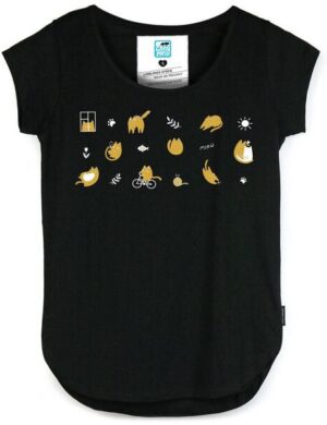 GARY MASH Shirt Asheville Katzenliebe aus Biobaumwolle