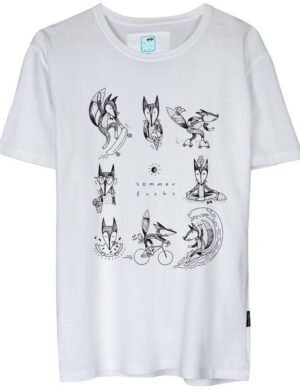 GARY MASH Shirt Sommerfuchs aus Biobaumwolle