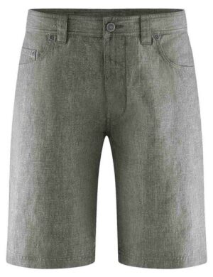 HempAge 5-Pocket Shorts meliert Hanf/Biobaumwolle