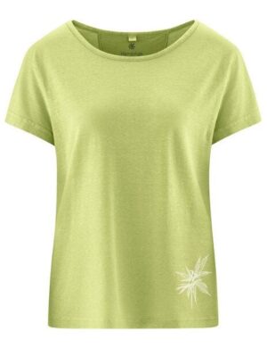 HempAge Damen T-Shirt mit Print Hanf/Biobaumwolle