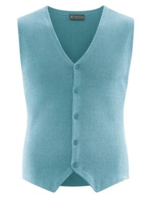 HempAge Strickweste aus Hanf/Biobaumwolle