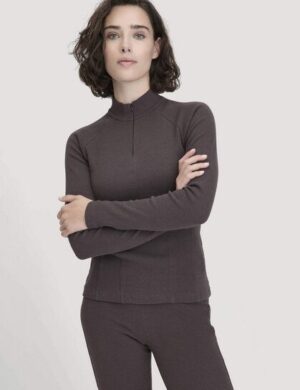 hessnatur Longsleeve Fitted BETTER RECYCLING aus Bio-Baumwolle