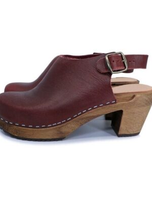 IDÉ – schwedische Holz Clogs von me&myClogs – high mid heel