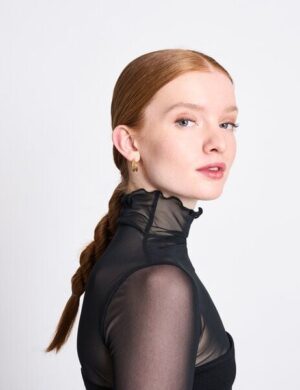 JAN N JUNE Mesh Longsleeve PLUIE