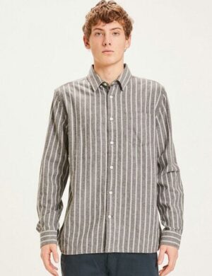 KnowledgeCotton Apparel Hemd Larch Flannel
