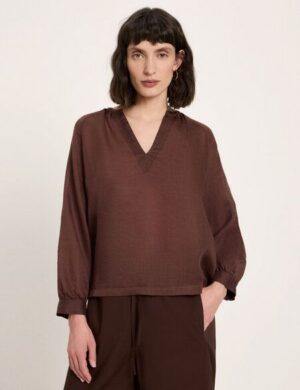 LANIUS Bluse aus Ramie