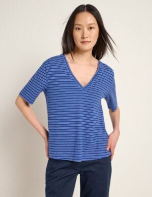 LANIUS Streifenshirt (OCS) aus Hanf und Bio-Baumwolle