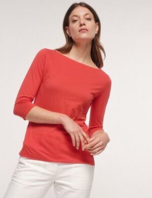 LANIUS U-Boot Shirt 3/4 Arm aus Bio-Baumwolle