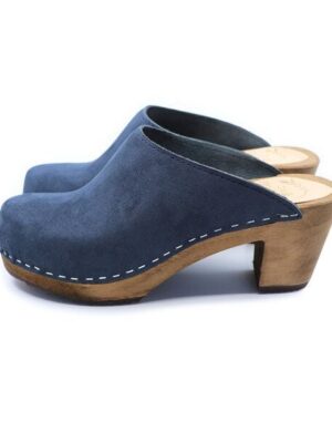 LIV – schwedische Holz Clogs von me&myclogs – high mid heel